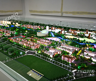 东营大学校区规划模型